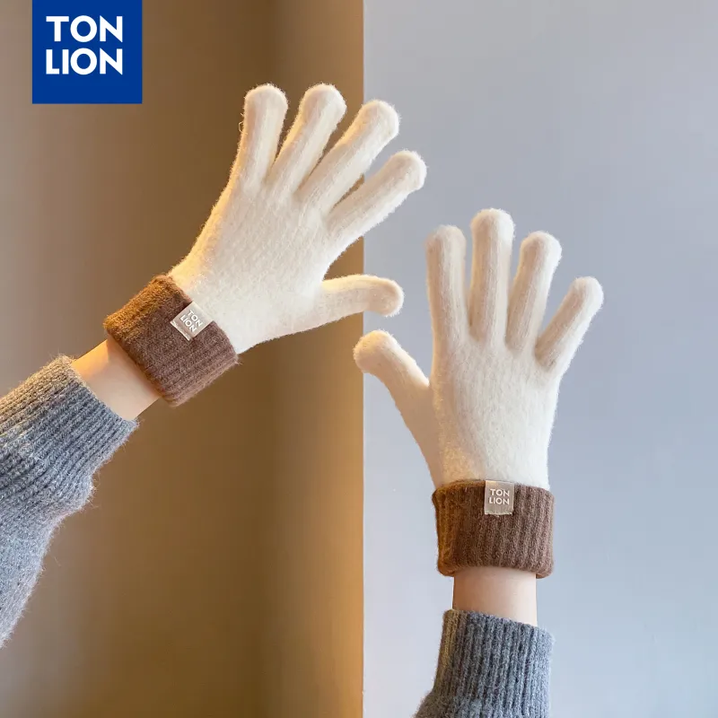 Tonlion Polyamide Knit Gloves Women's-1