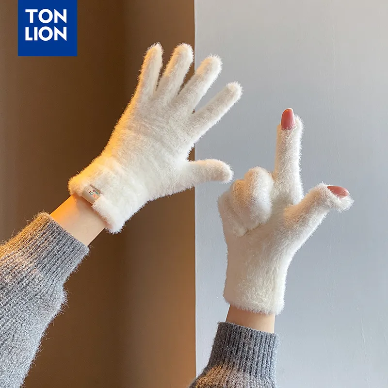 Tonlion Polyamide Knit Gloves Unisex-2