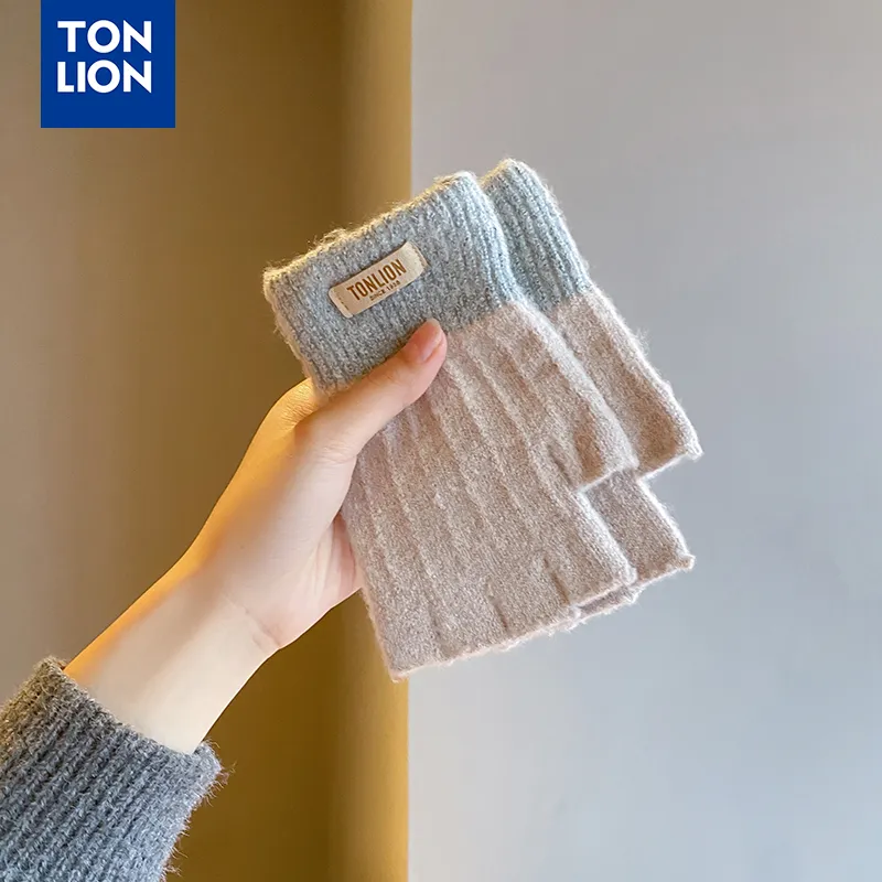 Tonlion Acrylic Knit Gloves Unisex-3