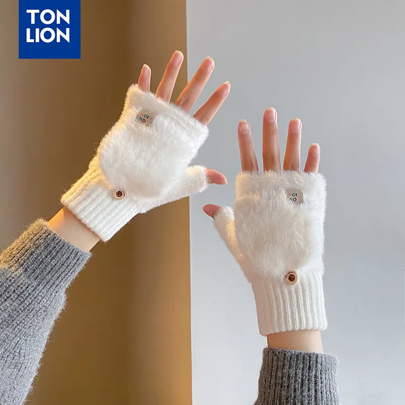 Tonlion Polyamide Knit Gloves Unisex-1
