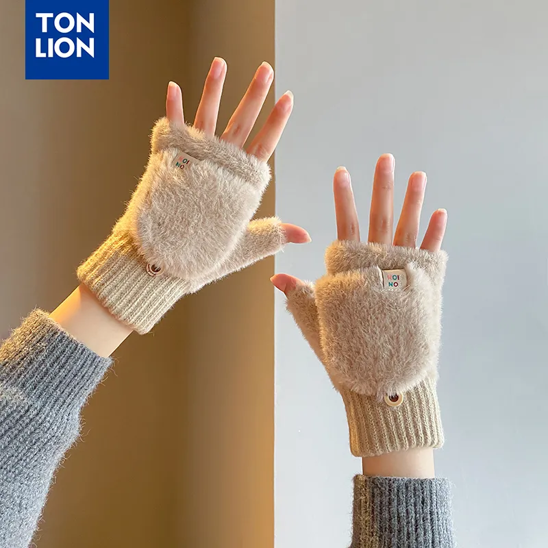Tonlion Polyamide Knit Gloves Unisex-14