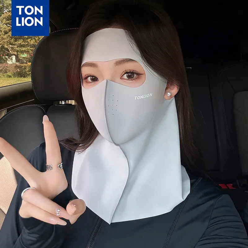 Tonlion Polyamide Sun Protection Masks Women's-5