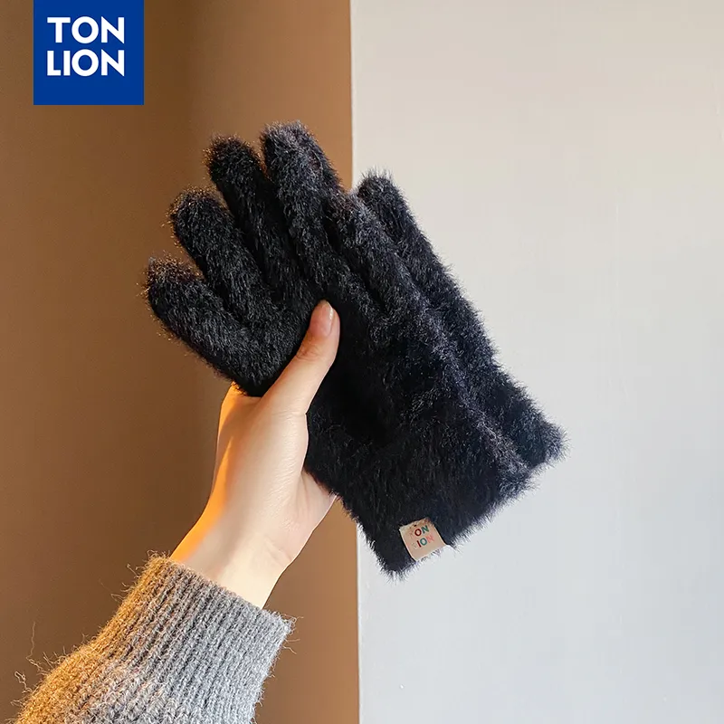 Tonlion Polyamide Knit Gloves Unisex-16
