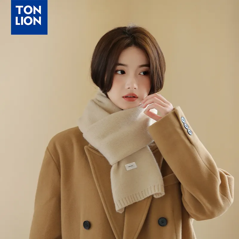 Tonlion Knit Scarves Women's-2