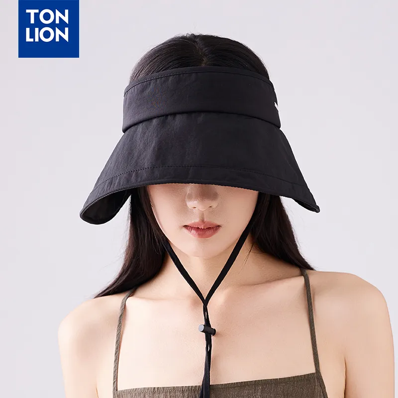 Tonlion Polyester Sun Protection Hats Women's-7