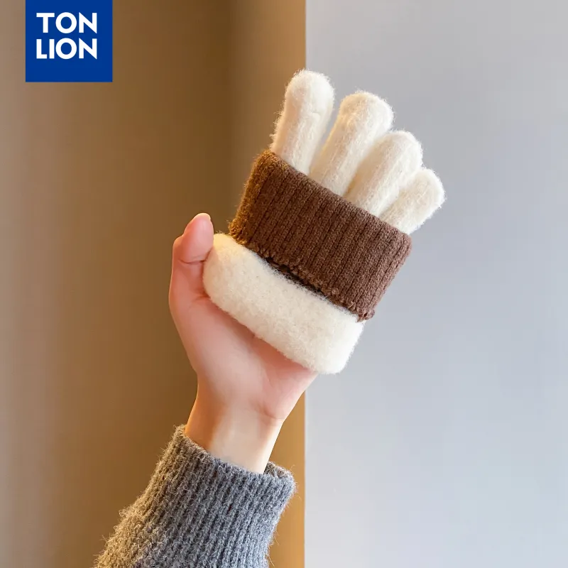 Tonlion Polyamide Knit Gloves Women's-5