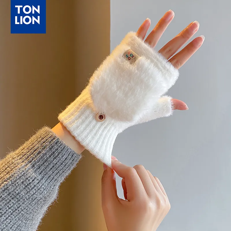 Tonlion Polyamide Knit Gloves Unisex-3