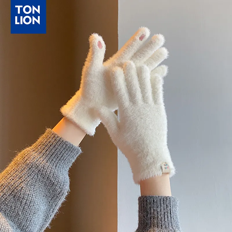 Tonlion Polyamide Knit Gloves Unisex-3