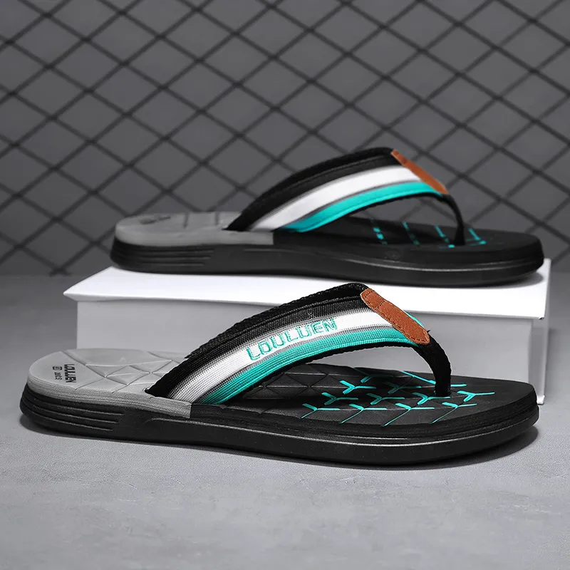 YUZHAOLIN EVA Abrasion Resistant Slip Resistant Flip Flops Men's-1