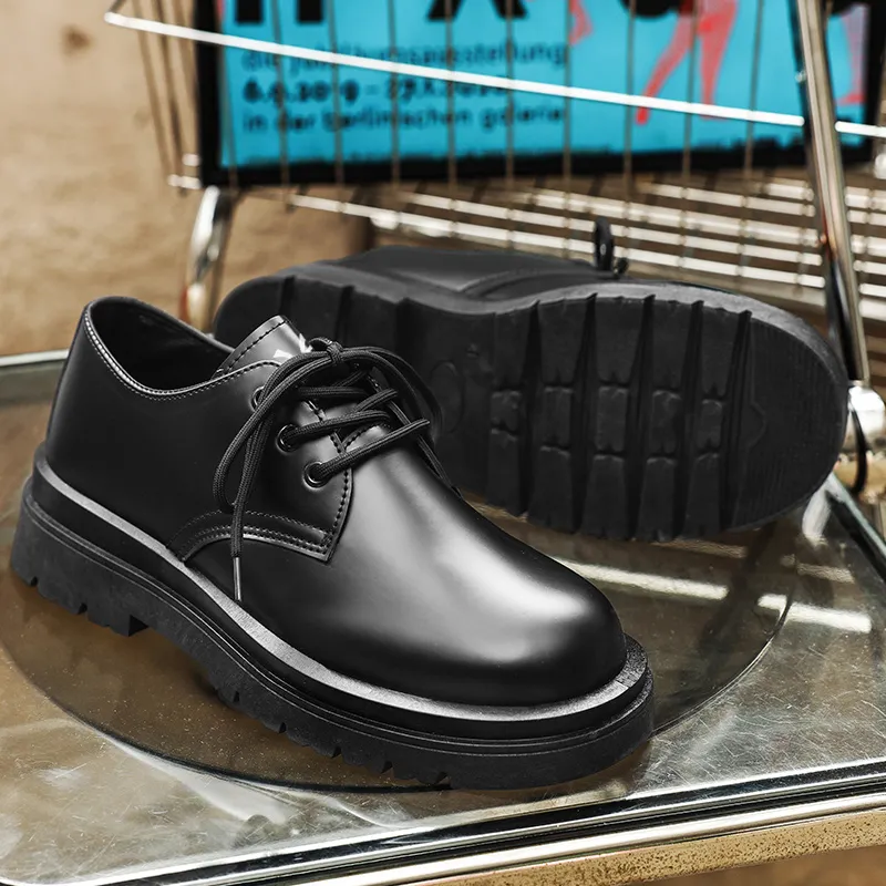 YUZHAOLIN Casual Shoes Men's Black-4