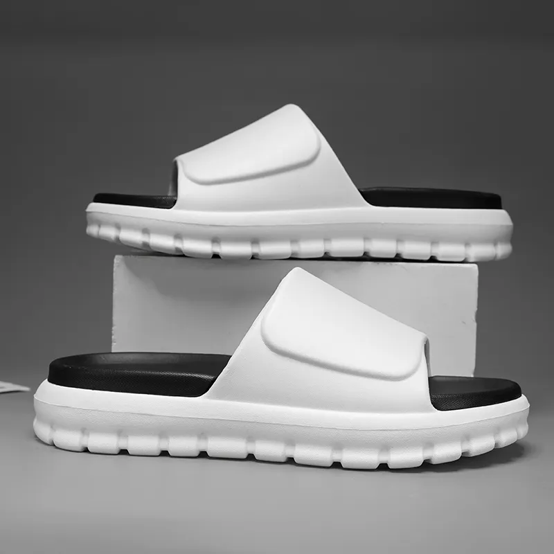 YUZHAOLIN EVA Slip Resistant Odor Resistant Cushioning Slide Slippers Unisex-8