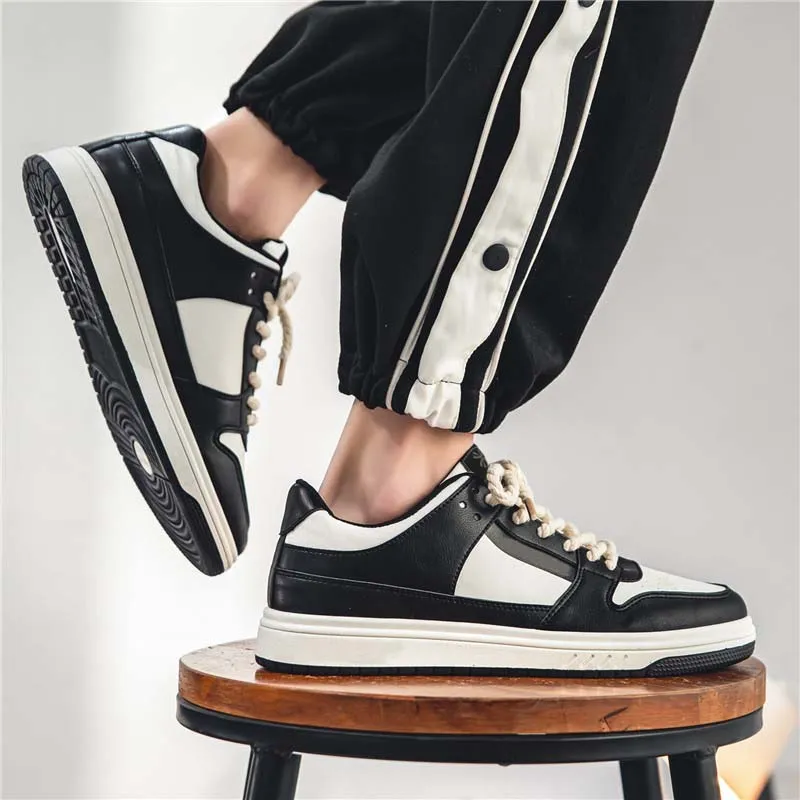 YUZHAOLIN Anti-Slip Wear-Resistant Low-Top Skateboard Shoes Men's-1