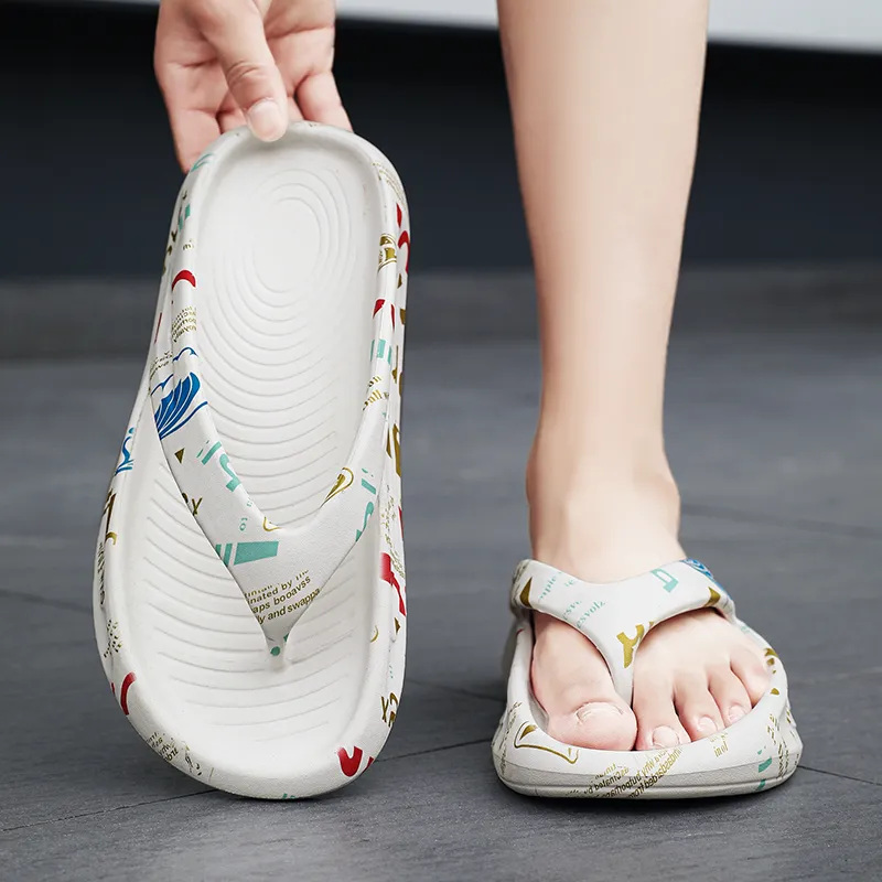 YUZHAOLIN EVA Quiet Odor Resistant Abrasion Resistant Slip Resistant Flip Flops Men's-8