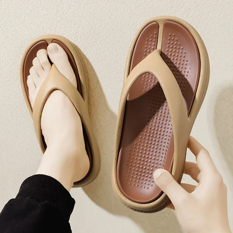 YUZHAOLIN Quiet Odor Resistant Abrasion Resistant Slip Resistant Flip Flops Unisex-18