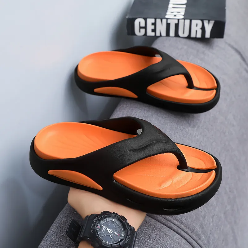 YUZHAOLIN EVA Quiet Odor Resistant Abrasion Resistant Slip Resistant Flip Flops Men's-7