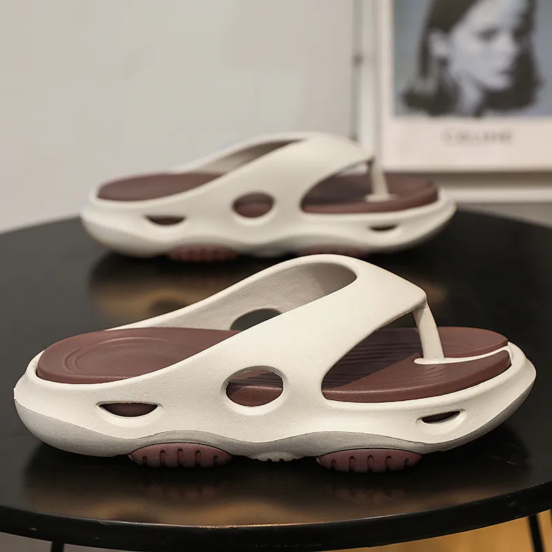 YUZHAOLIN EVA Odor Resistant Abrasion Resistant Slip Resistant Flip Flops Men's-14