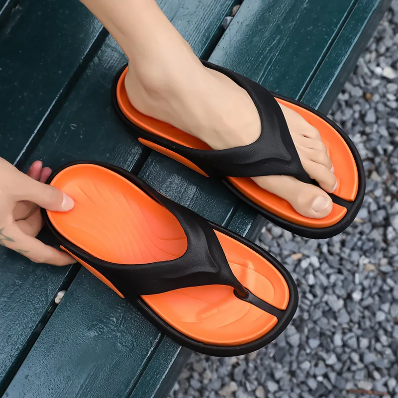YUZHAOLIN EVA Quiet Odor Resistant Abrasion Resistant Slip Resistant Flip Flops Men's-8