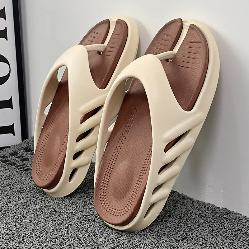 YUZHAOLIN EVA Quiet Odor Resistant Abrasion Resistant Slip Resistant Flip Flops Men's-12