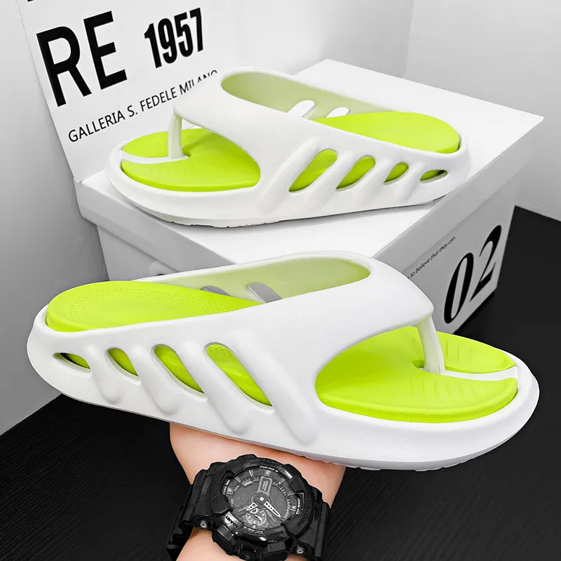 YUZHAOLIN EVA Quiet Odor Resistant Abrasion Resistant Slip Resistant Flip Flops Men's-7