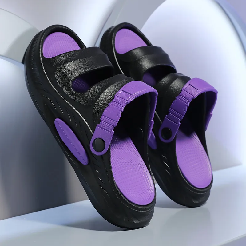 YUZHAOLIN EVA Quiet Slip Resistant Odor Resistant Abrasion Resistant Slide Slippers Men's-6