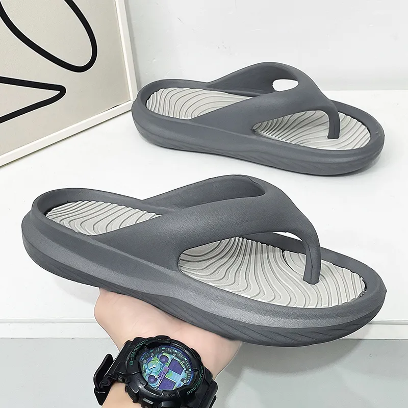 YUZHAOLIN EVA Abrasion Resistant Slip Resistant Flip Flops Unisex-9