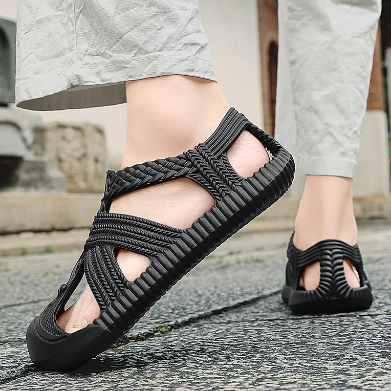 YUZHAOLIN Roman Sandals Men-8