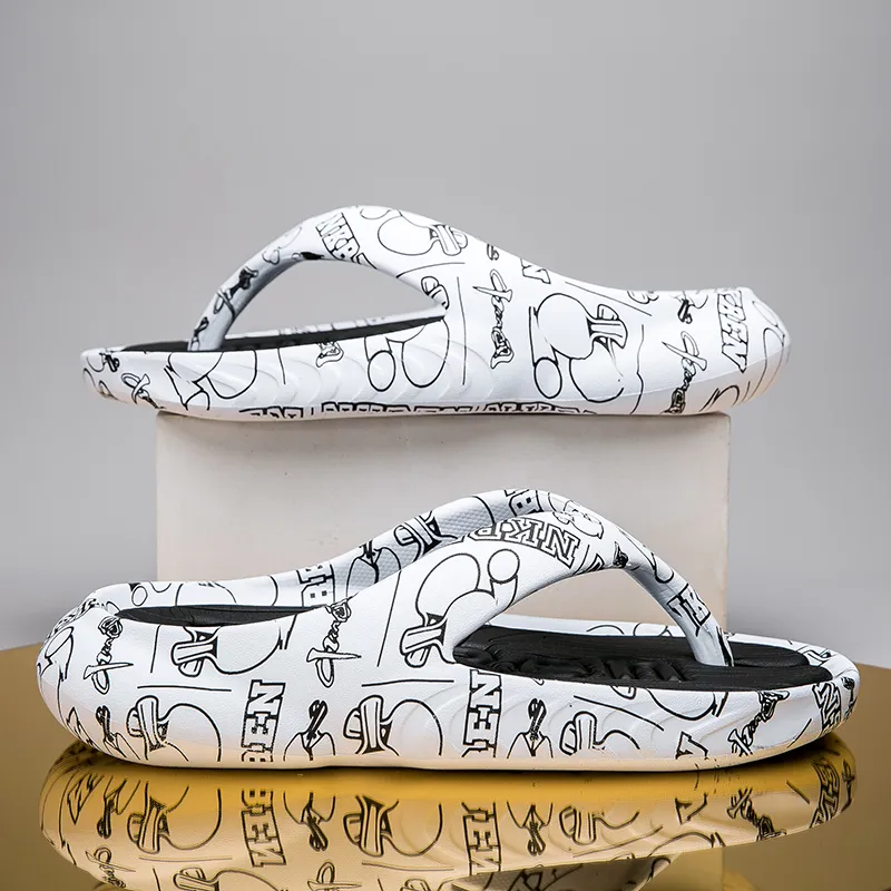 YUZHAOLIN Quiet Odor Resistant Abrasion Resistant Slip Resistant Flip Flops Men's-12