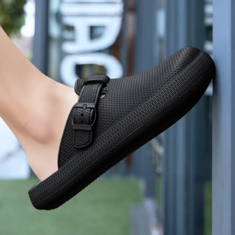 YUZHAOLIN EVA Odor Resistant Abrasion Resistant Slip Resistant Closed Toe Slippers Unisex-5