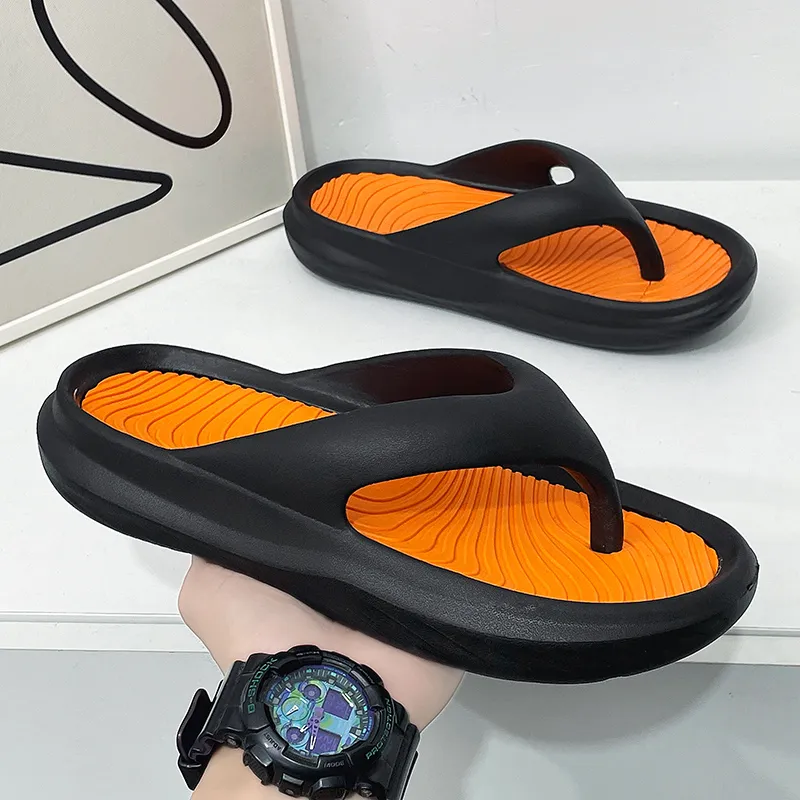 YUZHAOLIN EVA Abrasion Resistant Slip Resistant Flip Flops Unisex-1