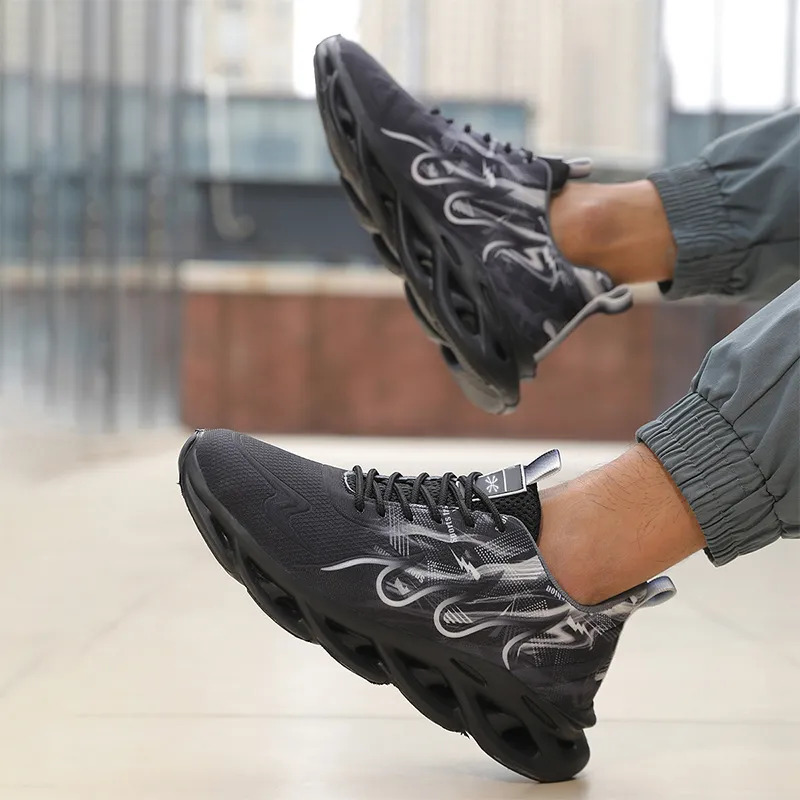 YUZHAOLIN Anti Slip And Wear Resistant Height Increasing Low Top Casual Shoes Unisex-12