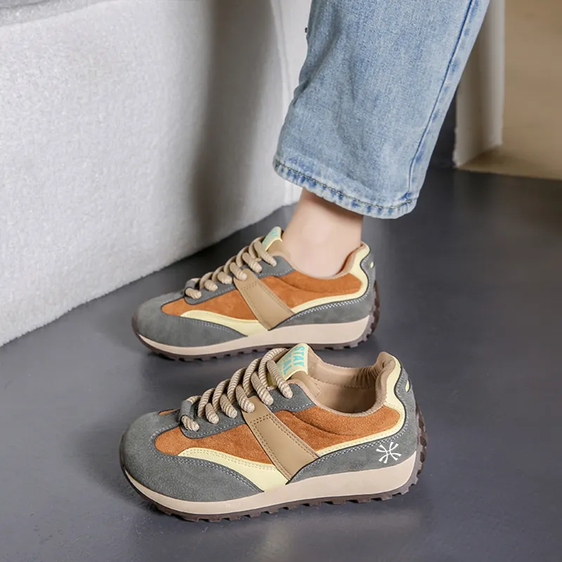 YUZHAOLIN Anti-Slip And Wear-Resistant Lightweight Low-Top Skateboard Shoes Women's-2