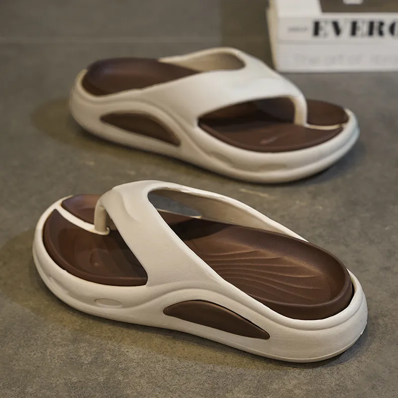 YUZHAOLIN EVA Quiet Odor Resistant Abrasion Resistant Slip Resistant Flip Flops Men's-11