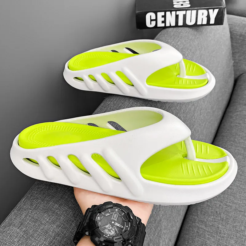 YUZHAOLIN EVA Quiet Odor Resistant Abrasion Resistant Slip Resistant Flip Flops Men's-6
