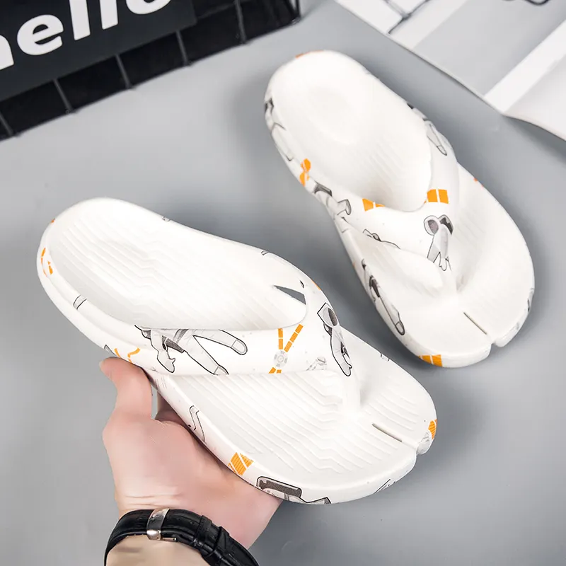 YUZHAOLIN Quiet Odor Resistant Abrasion Resistant Slip Resistant Flip Flops Unisex-6