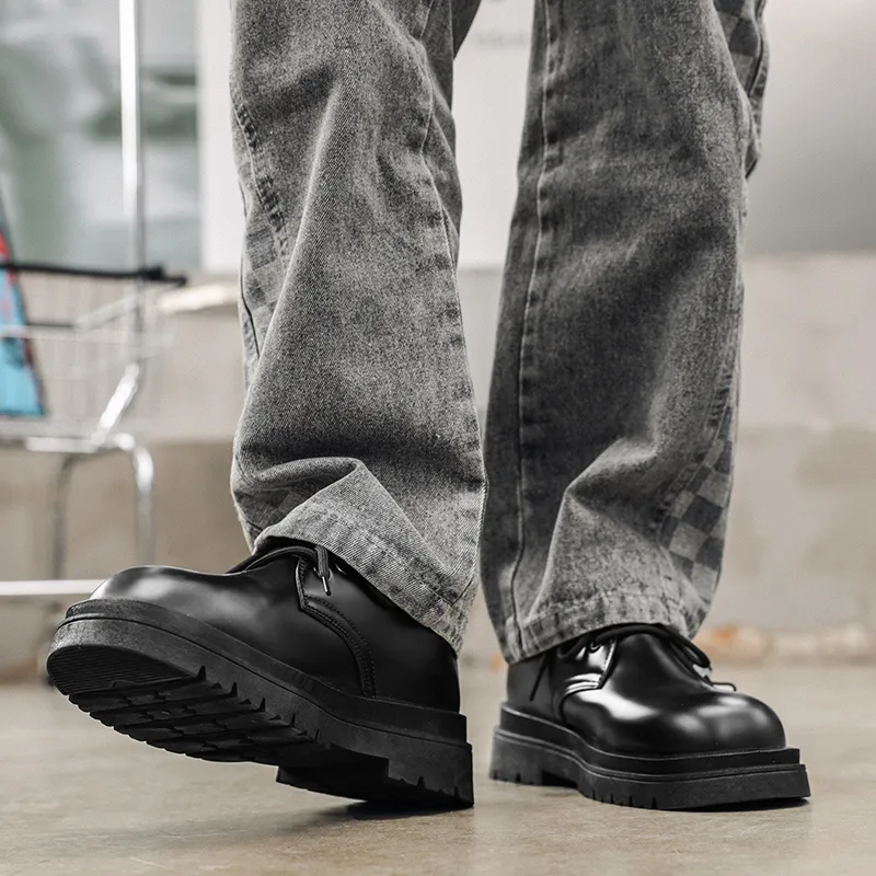 YUZHAOLIN Casual Shoes Men's Black-3