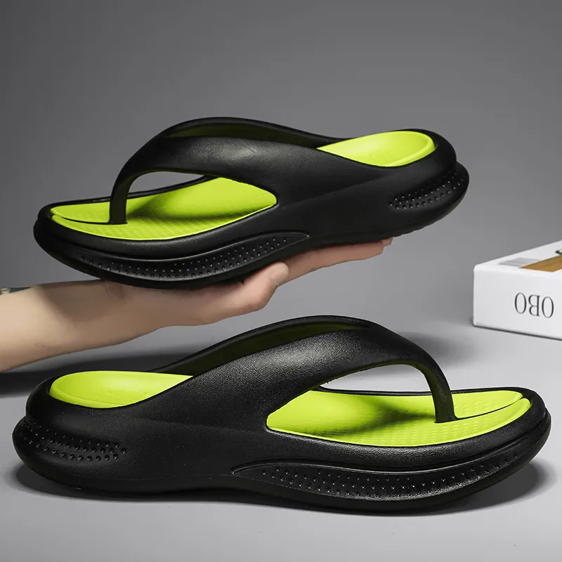 YUZHAOLIN Quiet Odor Resistant Abrasion Resistant Slip Resistant Flip Flops Unisex-7