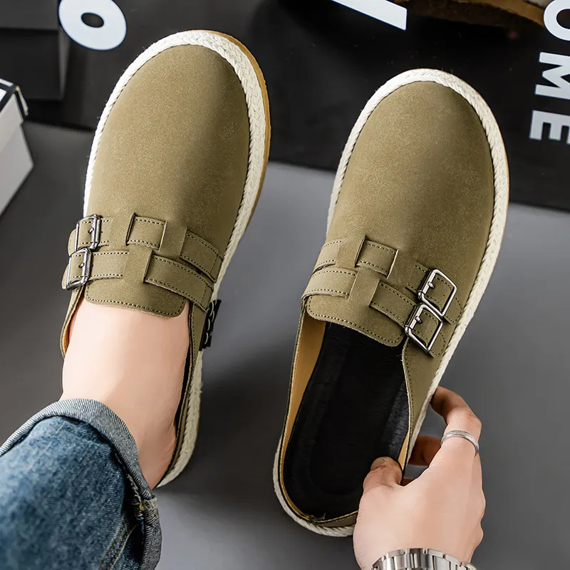 YUZHAOLIN Closed Toe Slippers Men's-9