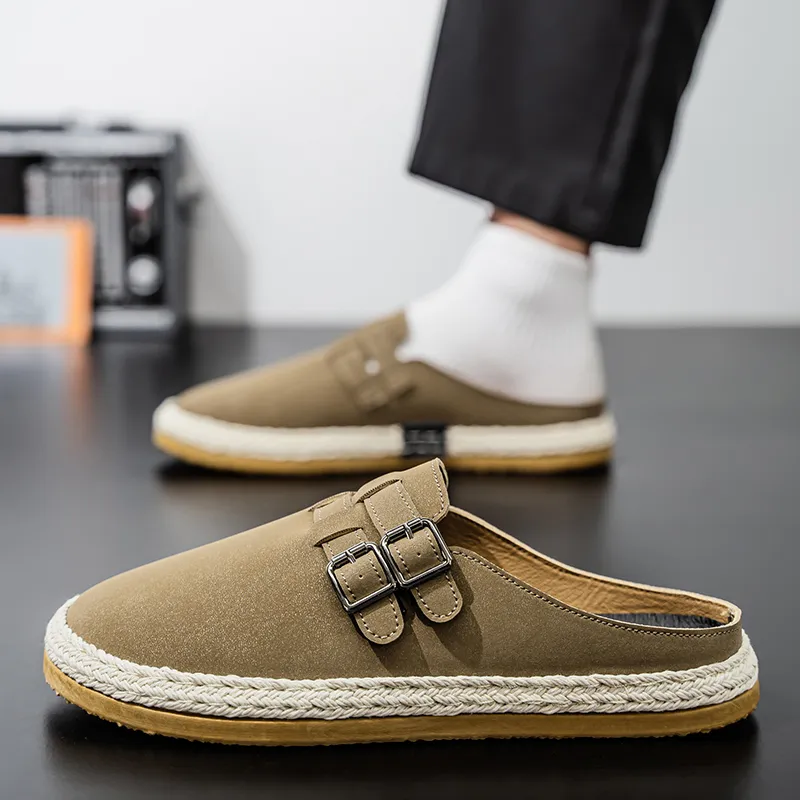 YUZHAOLIN Closed Toe Slippers Men's-13