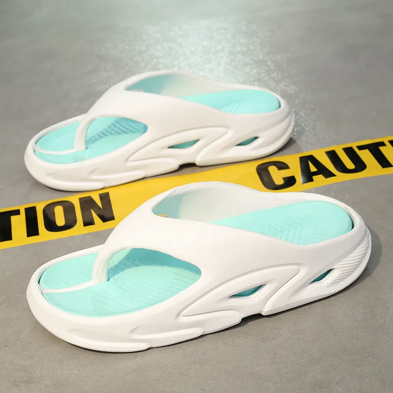 YUZHAOLIN EVA Odor Resistant Abrasion Resistant Slip Resistant Flip Flops Unisex-6