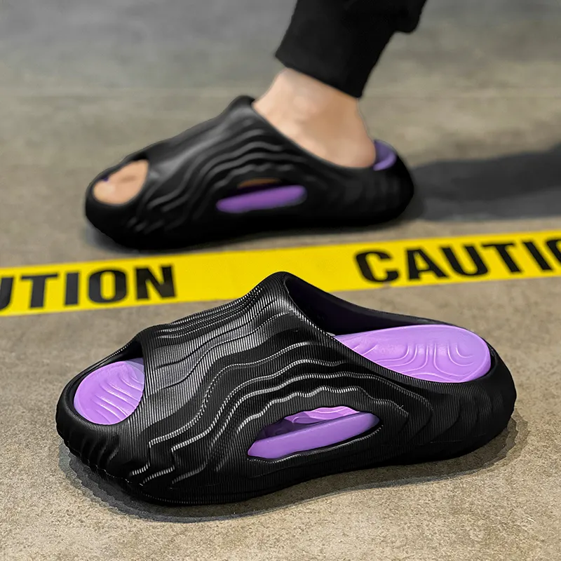 YUZHAOLIN Slip Resistant Abrasion Resistant Slide Slippers Men's-10