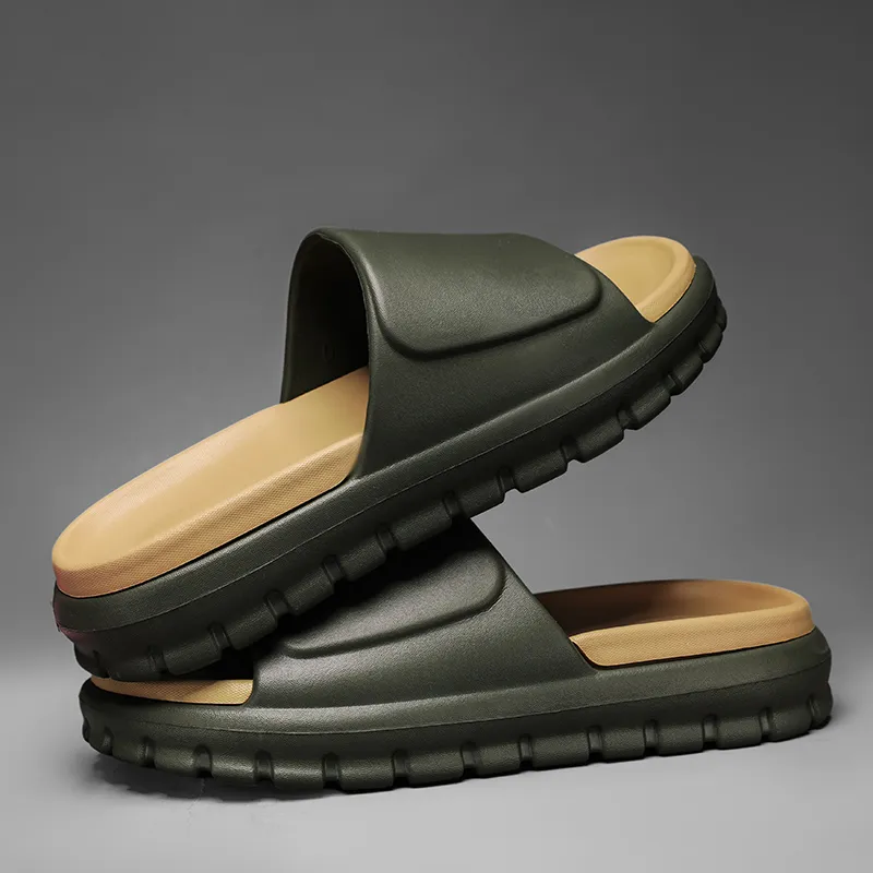 YUZHAOLIN EVA Slip Resistant Odor Resistant Cushioning Slide Slippers Unisex-19