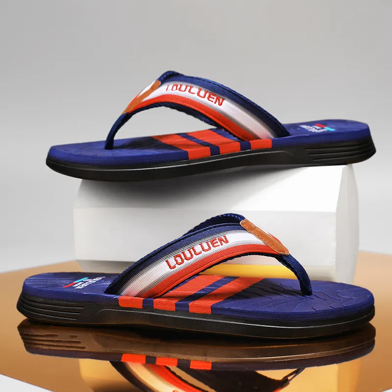 YUZHAOLIN Quiet Odor Resistant Abrasion Resistant Slip Resistant Flip Flops Men's-6