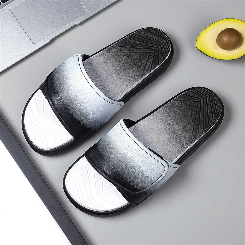 YUZHAOLIN Slip Resistant Abrasion Resistant Cushioning Slide Slippers Men's-13