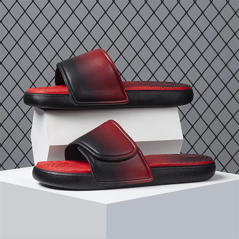 YUZHAOLIN Slip Resistant Abrasion Resistant Cushioning Slide Slippers Men's-7