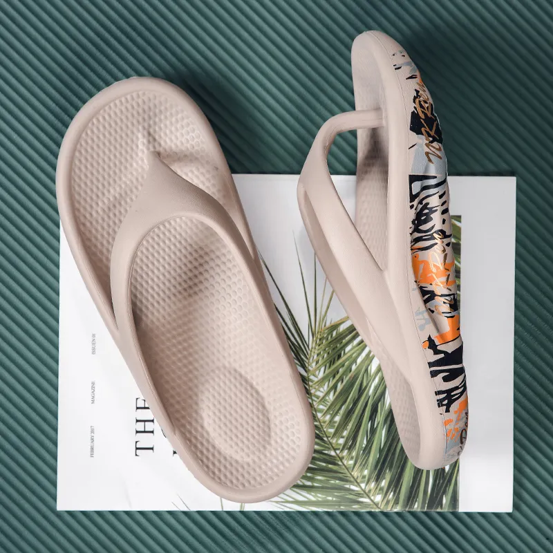 YUZHAOLIN Abrasion Resistant Slip Resistant Flip Flops Unisex-4