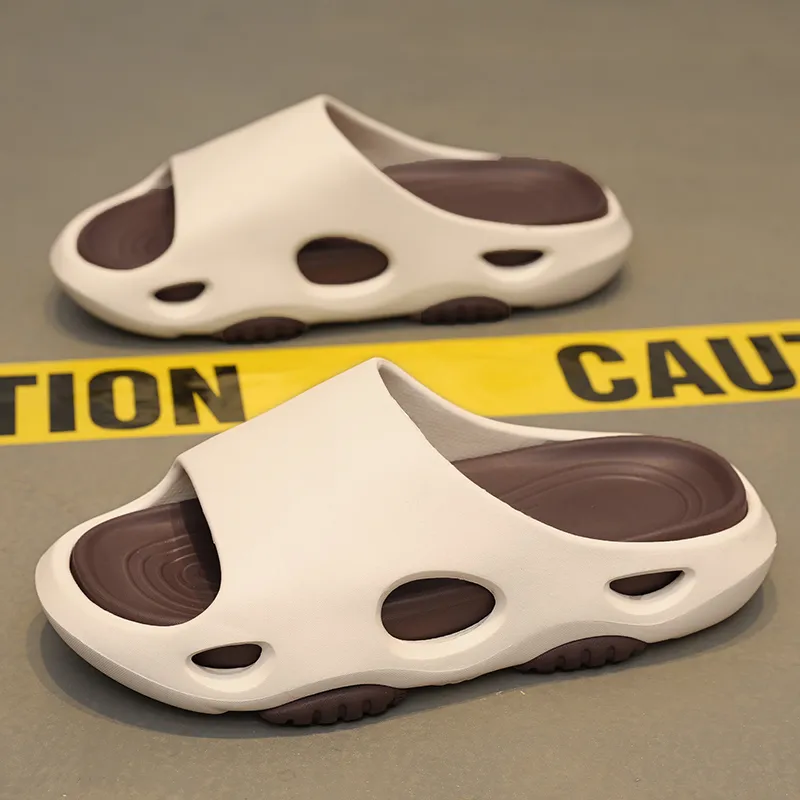 YUZHAOLIN EVA Slip Resistant Odor Resistant Abrasion Resistant Cushioning Slide Slippers Men's-18