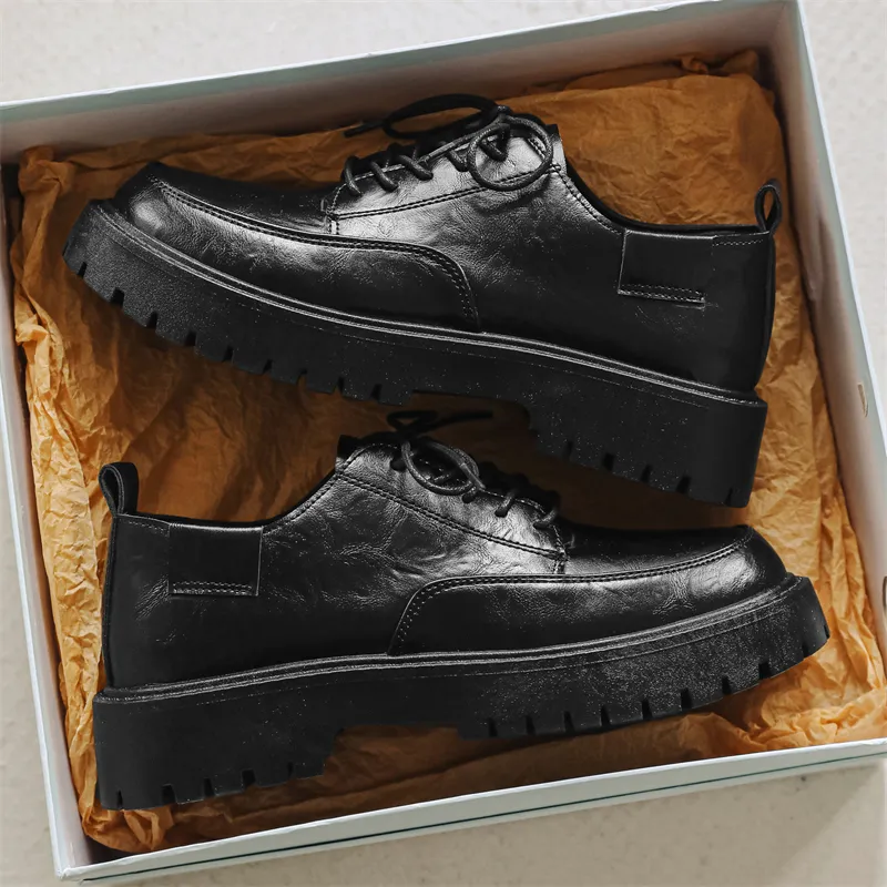 YUZHAOLIN Casual Shoes Men's Black Box-7