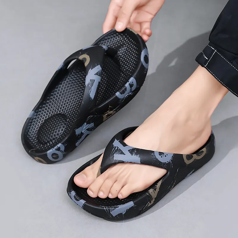 YUZHAOLIN EVA Abrasion Resistant Slip Resistant Flip Flops Men's-3