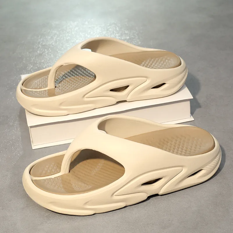 YUZHAOLIN EVA Odor Resistant Abrasion Resistant Slip Resistant Flip Flops Unisex-3