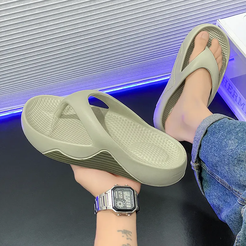 YUZHAOLIN EVA Odor Resistant Abrasion Resistant Slip Resistant Flip Flops Men's-13